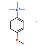 Benzenaminium, 4-methoxy-N,N,N-trimethyl-, iodide