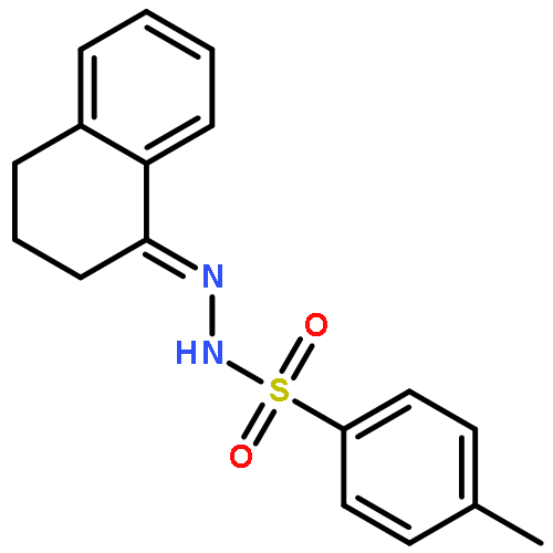 Benzenesulfonic acid,4-methyl-, 2-(3,4-dihydro-1(2H)-naphthalenylidene)hydrazide