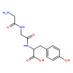 (S)-2-(2-(2-Aminoacetamido)acetamido)-3-(4-hydroxyphenyl)propanoic acid