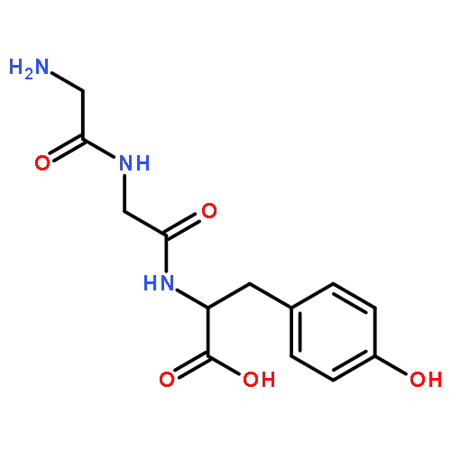 (S)-2-(2-(2-Aminoacetamido)acetamido)-3-(4-hydroxyphenyl)propanoic acid