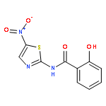 2-Hydroxy-N-(5-nitrothiazol-2-yl)benzamide