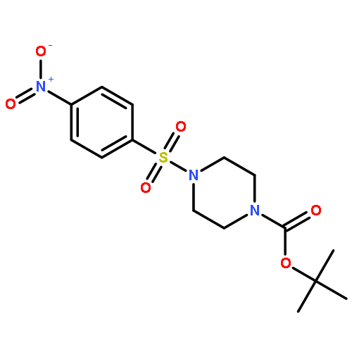 tert-Butyl 4-((4-nitrophenyl)sulfonyl)piperazine-1-carboxylate