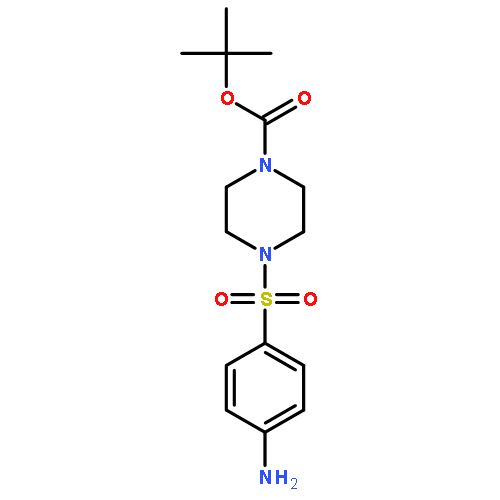 1-Piperazinecarboxylicacid, 4-[(4-aminophenyl)sulfonyl]-, 1,1-dimethylethyl ester