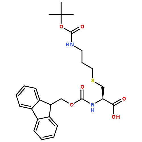 11-Oxa-5-thia-2,9-diazatridecanoicacid, 3-carboxy-12,12-dimethyl-10-oxo-, 1-(9H-fluoren-9-ylmethyl) ester, (3R)-
