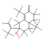 (4aS*,7S*)-7-hydroxy-1,4adimethyl-7-(prop-1-en-2-yl)-4,4a,5,6,7,8-hexahydronaphthalen-2(3H)-one