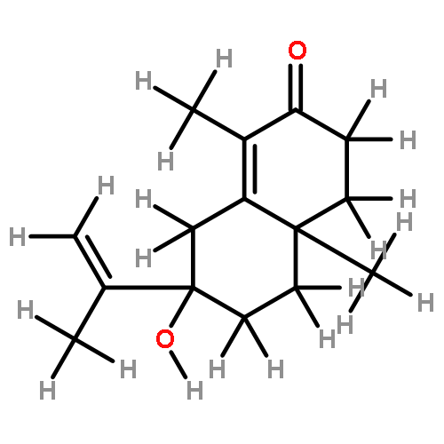 (4aS*,7S*)-7-hydroxy-1,4adimethyl-7-(prop-1-en-2-yl)-4,4a,5,6,7,8-hexahydronaphthalen-2(3H)-one