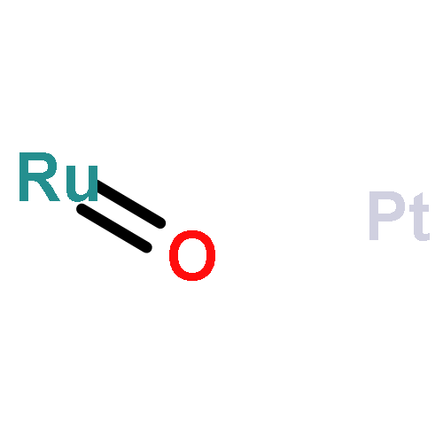 Platinum ruthenium oxide