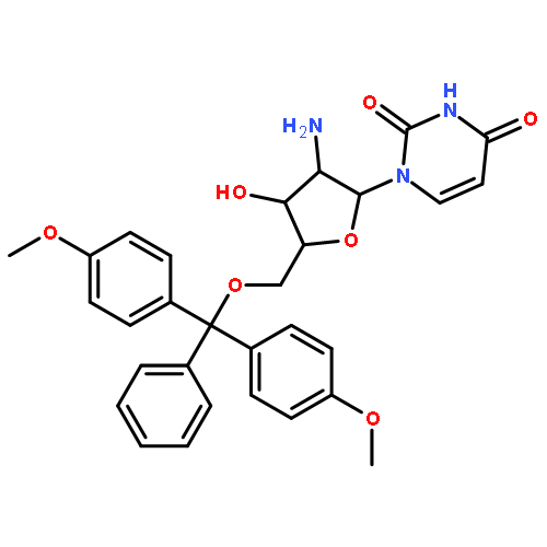 Uridine, 2'-amino-5'-O-[bis(4-methoxyphenyl)phenylmethyl]-2'-deoxy-