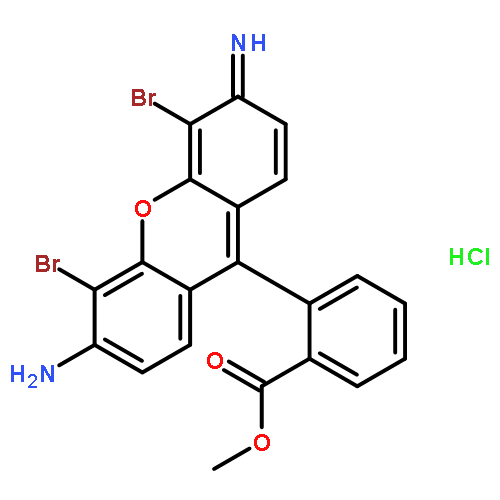 2-(6-Amino-4,5-dibromo-3-imino-3H-xanthen-9-yl)benzoic acid methyl ester hydrochloride