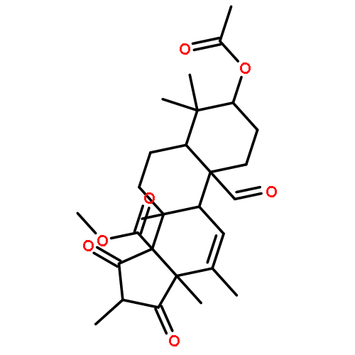 methyl (8xi,14xi)-3-(acetyloxy)-4,4,8,12,16-pentamethyl-15,17,19-trioxoandrost-11-ene-14-carboxylate