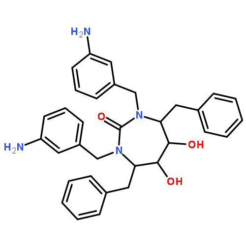 (4R,5S,6S,7R)-1,3-bis(3-aminobenzyl)-4,7-dibenzyl-5,6-dihydroxy-1,3-diazepan-2-one