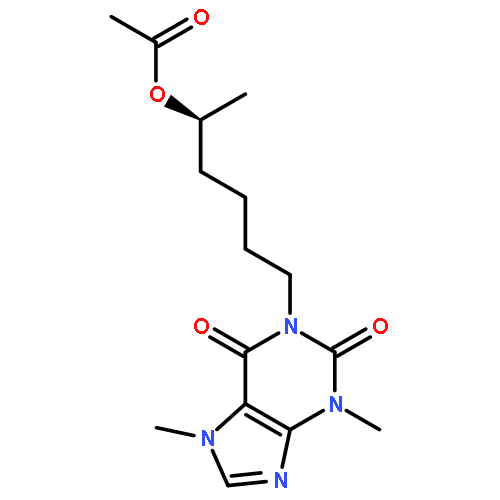 [(2S)-6-(3,7-dimethyl-2,6-dioxopurin-1-yl)hexan-2-yl] acetate