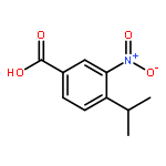 Benzoic acid,4-(1-methylethyl)-3-nitro-