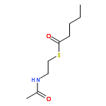 Pentanethioic acid, S-[2-(acetylamino)ethyl] ester