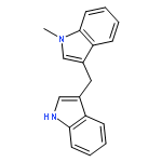 1H-Indole, 3-(1H-indol-3-ylmethyl)-1-methyl-