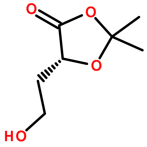 1,3-Dioxolan-4-one, 5-(2-hydroxyethyl)-2,2-dimethyl-, (5R)-