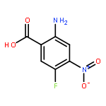 2-Amino-5-fluoro-4-nitrobenzoic acid