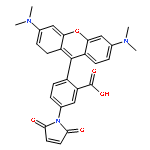 2-[3,6-bis(dimethylamino)-1h-xanthen-9-yl]-5-(2,5-dioxopyrrol-1-yl)benzoic Acid