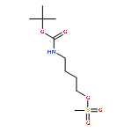 Carbamic acid, [4-[(methylsulfonyl)oxy]butyl]-, 1,1-dimethylethyl ester