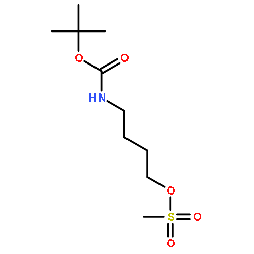 Carbamic acid, [4-[(methylsulfonyl)oxy]butyl]-, 1,1-dimethylethyl ester