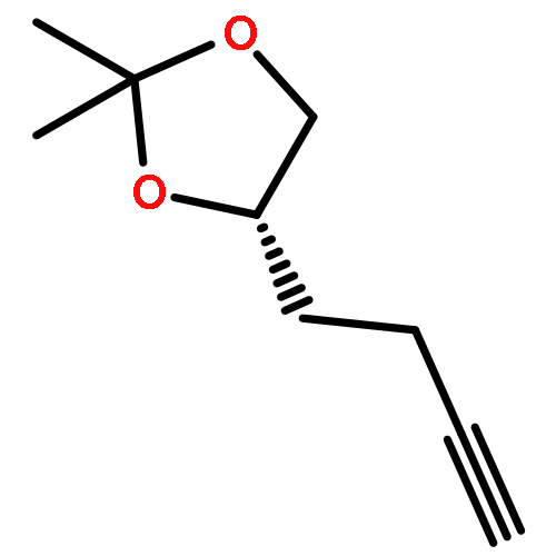 1,3-Dioxolane, 4-(3-butynyl)-2,2-dimethyl-, (S)-