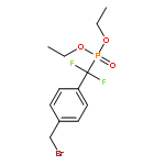 Phosphonic acid, [[4-(bromomethyl)phenyl]difluoromethyl]-, diethyl ester