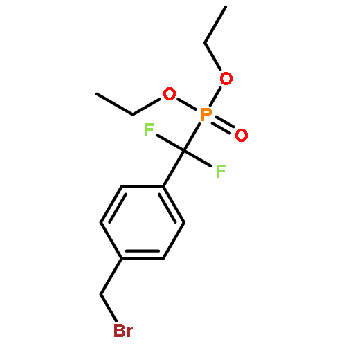 Phosphonic acid, [[4-(bromomethyl)phenyl]difluoromethyl]-, diethyl ester