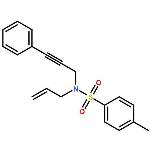 Benzenesulfonamide, 4-methyl-N-(3-phenyl-2-propynyl)-N-2-propenyl-