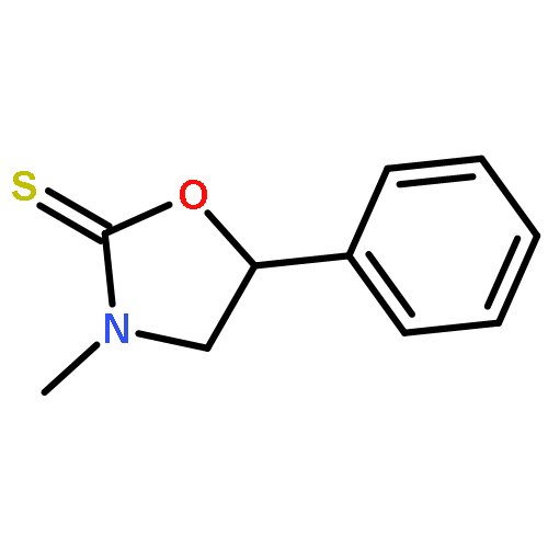 2-Oxazolidinethione, 3-methyl-5-phenyl-