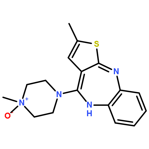 10H-Thieno[2,3-b][1,5]benzodiazepine,2-methyl-4-(4-methyl-4-oxido-1-piperazinyl)-