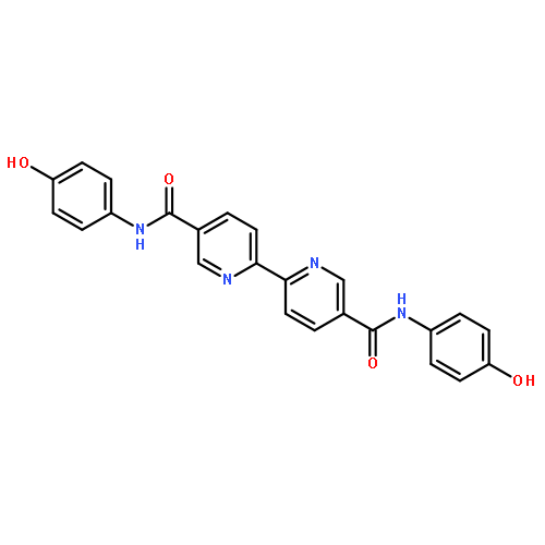 [2,2'-Bipyridine]-5,5'-dicarboxamide, N,N'-bis(4-hydroxyphenyl)-