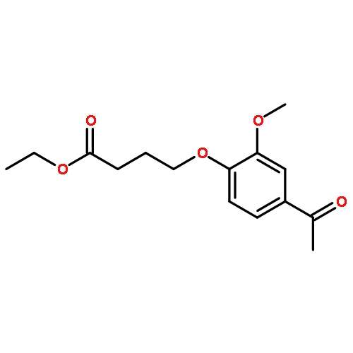 4-(4-Acetyl-2-methoxyphenoxy)-butanoic Acid Ethyl Ester