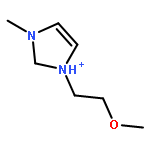 1H-Imidazolium, 1-(2-methoxyethyl)-3-methyl-