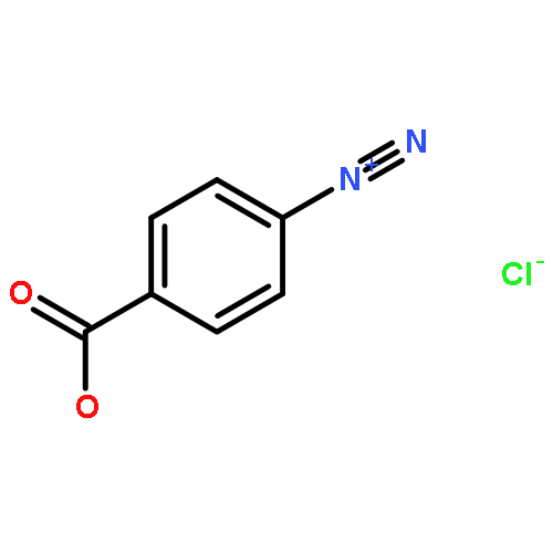 Benzenediazonium, 4-carboxy-, chloride