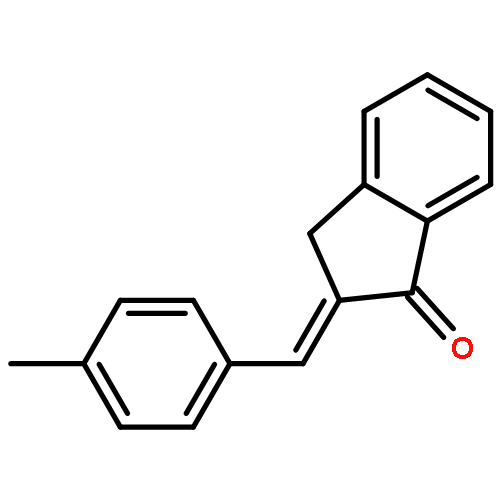 1H-Inden-1-one, 2,3-dihydro-2-[(4-methylphenyl)methylene]-, (2E)-