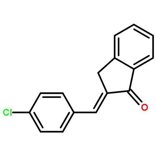 1H-Inden-1-one, 2-[(4-chlorophenyl)methylene]-2,3-dihydro-, (2E)-