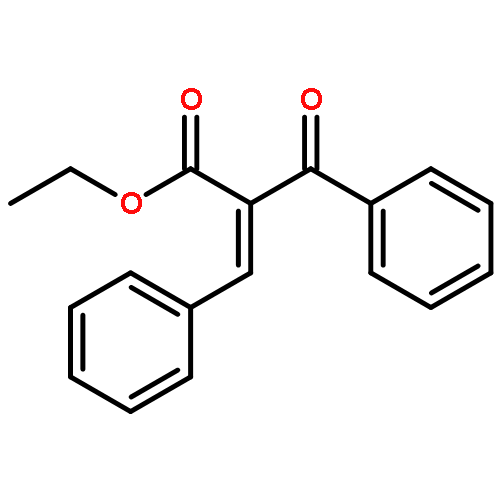 Benzenepropanoic acid, b-oxo-a-(phenylmethylene)-, ethyl ester