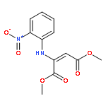 2-Butenedioic acid, 2-[(2-nitrophenyl)amino]-, dimethyl ester