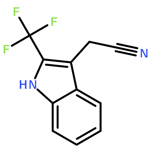 2-(2-(Trifluoromethyl)-1H-indol-3-yl)acetonitrile