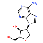 L-Arabinitol, 2-(6-amino-9H-purin-9-yl)-1,4-anhydro-2-deoxy-