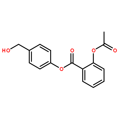 Benzoic acid, 2-(acetyloxy)-, 4-(hydroxymethyl)phenyl ester