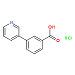 Benzoic acid, 3-(3-pyridinyl)-, hydrochloride