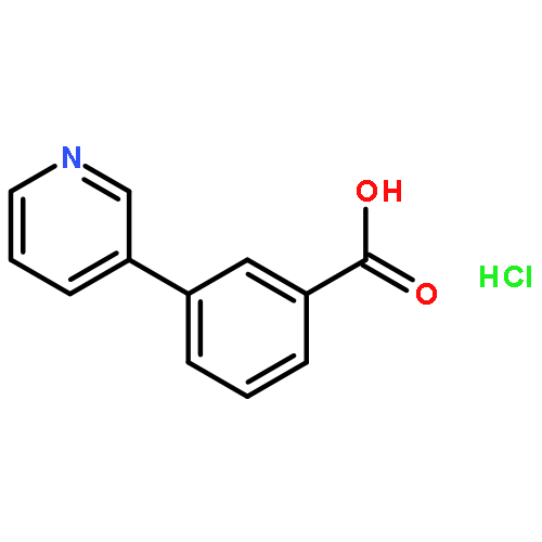 Benzoic acid, 3-(3-pyridinyl)-, hydrochloride