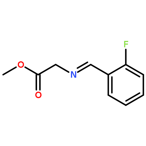 Glycine, N-[(2-fluorophenyl)methylene]-, methyl ester