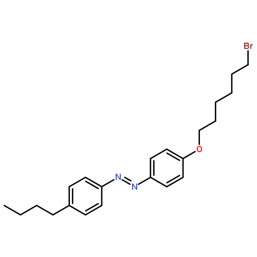 Diazene, [4-[(6-bromohexyl)oxy]phenyl](4-butylphenyl)-, (1E)-