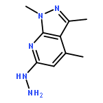 6-Hydrazinyl-1,3,4-trimethyl-1H-pyrazolo[3,4-b]pyridine