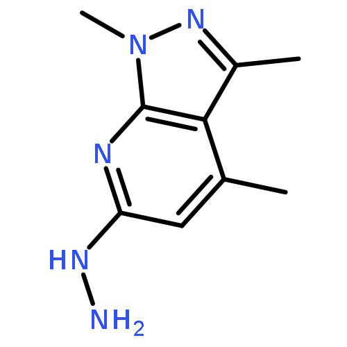 6-Hydrazinyl-1,3,4-trimethyl-1H-pyrazolo[3,4-b]pyridine