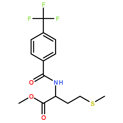 N-[4-(Trifluoromethyl)benzoyl]-L-methionine methyl ester