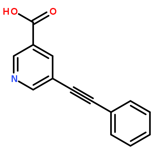 5-(Phenylethynyl)nicotinic acid