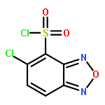 5-Chloro-2,1,3-benzoxadiazole-4-sulfonylchloride